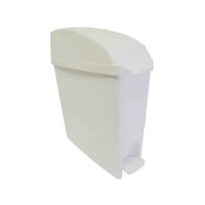 SANITARY BIN WHITE - PEDAL SW/50  EACH