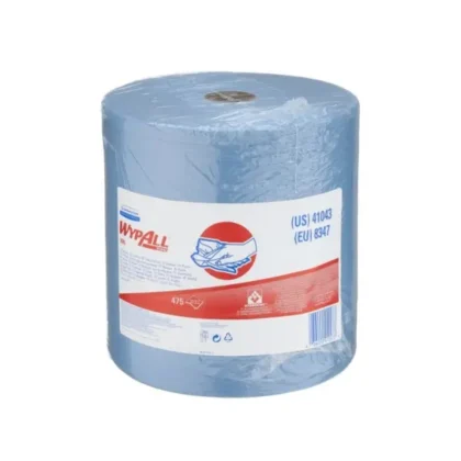 WYPALL X80 GENERAL CLEAN - LARGE ROLL - BLUE 8347 P/PACK