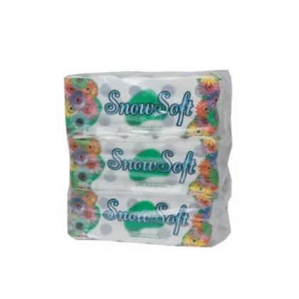 SINGLE PLY TOILET PAPER - 6 X 10 ROLLS VIRGIN 300