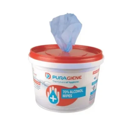 WIPES PURAGIENE 70% ALCOHOL 1000's P/PACK