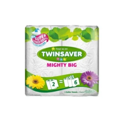 MIGHTY BIG ROLL 2PLY 150 SHEETS 6 X 2ROLLS NP3020