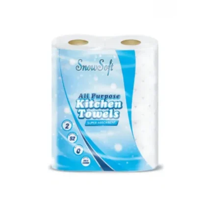 KITCHEN TOWEL SNOWSOFT 2 PLY 50 SHEETS X 24 ROLLS